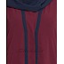 Simple Front open abaya- Maroon